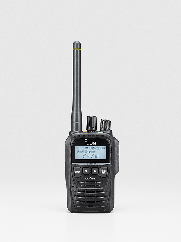 新しく着き-アイ•コム IC-DPR7S 登録局 トランシーバー イヤホ•ンマイク 無線機：無線計画  インカムショップ